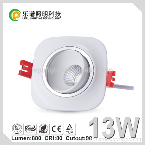 Smart led downlights13W cob Dimmable led Downlight 2700k IP44 Downlight dimmable